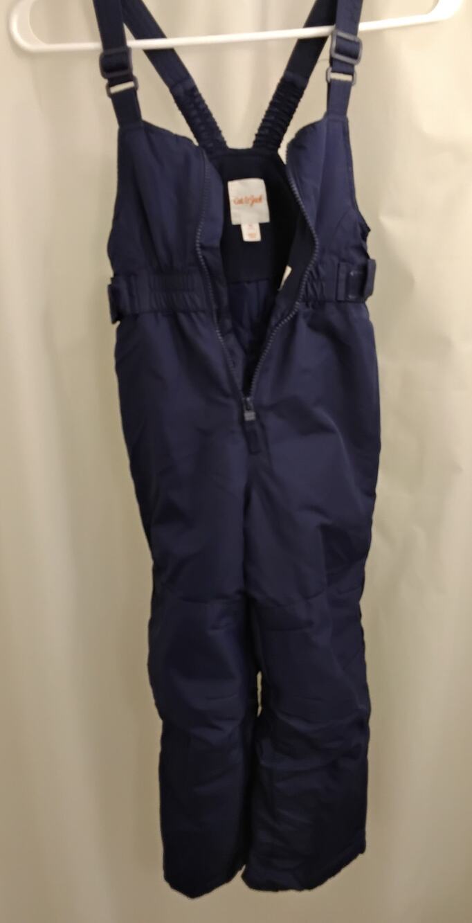 Cat and Jack Snow Bibs, size 5T